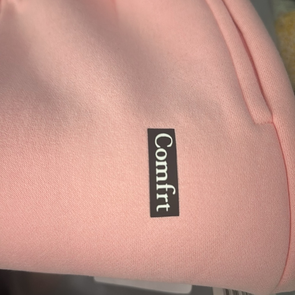 Comfrt Love Collection Sweatpants in Petal Pink - Picture 11 of 15